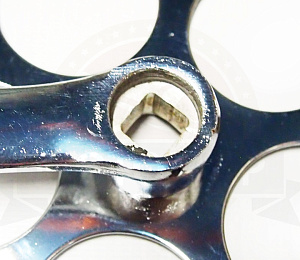 Шатуны 40Тх140 мм, толщина 2,3мм, под квадрат (ESCWC-01)