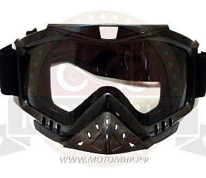 Очки с интегрированной маской-отсекателем МОТО/ATV