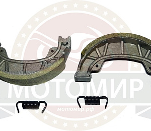Колодки тормозные барабан. 110х25 мм  Альфа, Нитро, CG125 (GY6-60/150) WGZ-004