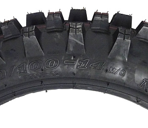 Покрышка 14" 90/100-14 Р2006 без камеры, питбайк, кросс, WANDA