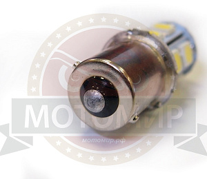 Лампа светодиодная (LED) 12V  (BA15S)  10W (R10) боковой фонарь Альфа, Zodiak (НАБОР)