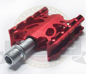 Педали Вело алюминий, красные HX-V29