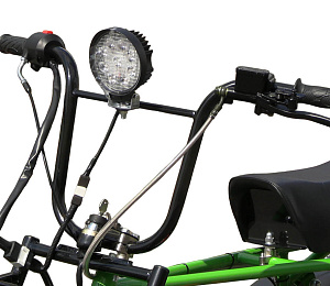 Трицикл ТРИТОН 2, САФАРИ 3LЕ- 9 лс KP230PRO (длинное седло)