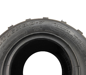 Покрышка ATV  7" 16 x 8.00 - 7 (5.5 x 7) (Р361) без камеры, ТИП1 (ATOMIK) ЕЛОЧКА WANDA