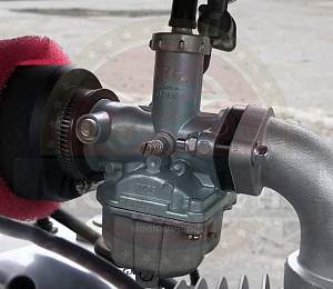 Мотоцикл внедорожный СКАУТ-3-140 PLUS VORTEX (ближний/дальний свет+поворотники)