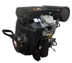 Двигатель LIFAN 27 л.c. 2V78F-2A PRO с катушкой освещения РУЧ+ЭЛЕК.СТАРТ 12В 20А 240Вт