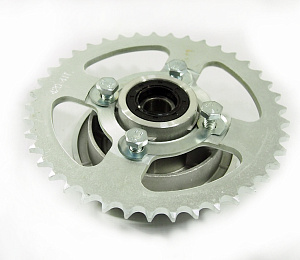 Звезда 41 зуб. (420) цепи, задняя Альфа, Дельта, Zodiak в сборе с основанием