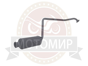 Глушитель ATV BEORN 200 в сборе с коленом (пришел как 48870)