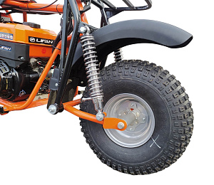 Мотоцикл СПРИНТ 8R-LE-8" на редукторе, колеса 8” (20х7-8’’), LIFAN KP230ER, фара, электростартер
