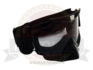 Очки с интегрированной маской-отсекателем МОТО/ATV