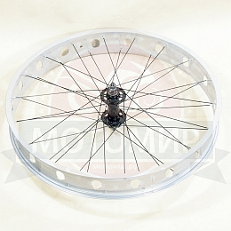 Обод 26" заспиц., передний FETBike PHOENIX в сборе с втулкой