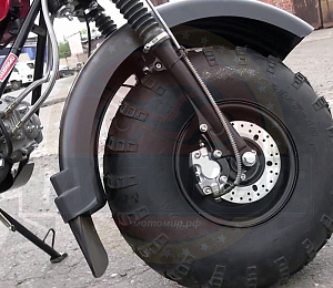 Мотоцикл внедорожный СКАУТ-3-140 PLUS VORTEX (ближний/дальний свет+поворотники)