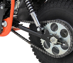 Мотоцикл СКАУТ САФАРИ 3L- 8+  BIGFOOT (ФАРА, перед и зад подвес. KP230 -8 л.с.,руч.старт, диск торм)