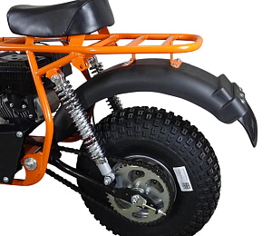 Мотоцикл СКАУТ САФАРИ 3L- 8  BIGFOOT (ФАРА, перед и зад подв., 8,0 л.с.,руч. старт, дисковый тормоз)