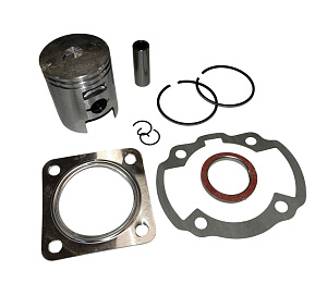Поршневая группа HONDA DIO 60 AF18/25/27/28, Tact 24/30/ 31/51/ Lead 20  палец 12мм (43 мм) в сборе