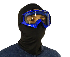 Очки мотокросс/спорт COBRA 16 синие