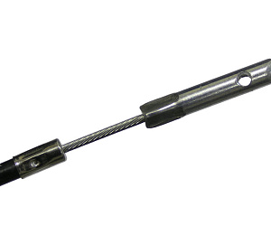 Трос сцепления L-810мм, ход-70мм, Крот (БЕЗ НАТЯЖИЕЛЯ)