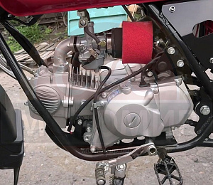 Мотоцикл внедорожный СКАУТ-3-140 PLUS VORTEX (ближний/дальний свет+поворотники)