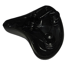 Сиденье вело простое на пружинах 240х210мм с замком SUNTEK