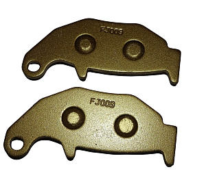 Колодки тормозные дисковые перед. HIRO 250