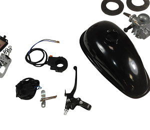 Двигатель веломотор BW 85 (КОМПЛЕКТ для установки)