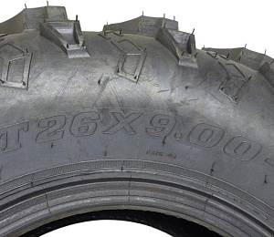 Покрышка ATV 12" 26 х 9.00 - 12 (Р376) без камеры, CF, HISUN, BM600, STELS600 передние WANDA