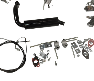 Двигатель веломотор BW 85 (КОМПЛЕКТ для установки)