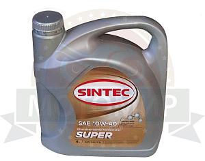 Масло SINTEC 10W40 Супер SG/CD SUPER 3000  полусинтетика - 4литра