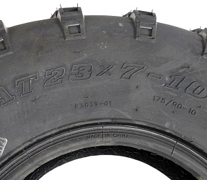 Покрышка ATV 10" 23 х 7.00 - 10 (Р3039) без камеры, ЕЛОЧКА WANDA