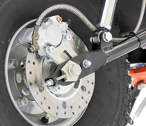 Мотоцикл СКАУТ САФАРИ 3L- 8+  BIGFOOT (ФАРА, перед и зад подвес. KP230 -8 л.с.,руч.старт, диск торм)