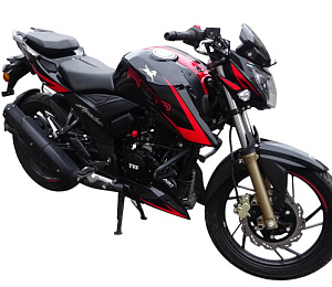 Мотоцикл TVS APACHE RTR 200 4V (Индия) (4х клапанный двигатель, 21 лс.)
