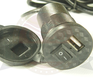 Гнездо USB с выключателем, 836B1