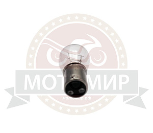 Лампа 12В 21/5Вт с цоколем (BAY15D) стоп-сигнала Альфа, Дельта (НАБОР)