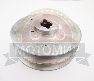 Шкив ведомый на Мотолебедку МЛ-1М "Бычок" 2-х ручейковый (Большой)