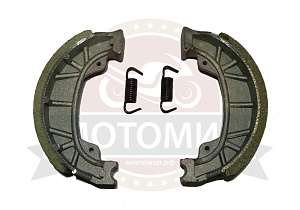 Колодки тормозные барабан. 110х25 мм  Альфа, Нитро, CG125 (GY6-60/150) WGZ-004