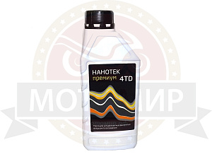 Масло  НАНОТЕК 4ТD МОТО Премиум SAE 10W-40 полусинтетическое для 4-х тактных двигателей 1л