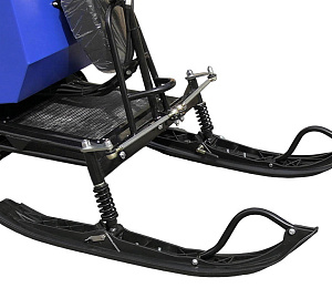 Мотобуксировщик с лыжным модулем 15 л.с., С РЕВЕРСОМ ЛИДЕР-3-3Т-15АП (3 тел.), АДАПТИВНАЯ ПОДВЕСКА