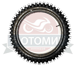 Покрышка 18" 3.25-18 (90/100-18), Л-231, с камерой, кроссовая, Минск, ПетроШина (НАБОР)