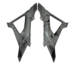 Облицовка двигателя HIRO 250 верхняя (T2BK010401A00115+T2BK010402A00116)