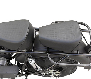 Мотоцикл внедорожный СКАУТ-2F PLUS-9Е лс KP230PRO, МОТОЦИКЛЕТНАЯ ВИЛКА и задняя подвеска, + 2 торм.