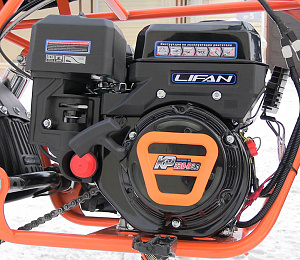 Мотоцикл СКАУТ САФАРИ 3L- 8Е+  BIGFOOT (ФАРА, ЭЛ.СТ. перед. и задн. подв., 8,0 л.с., РЕДУКТОР)