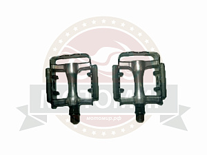 Педали Вело алюминий МТВ + с подшипниками, 93х78,6мм. (FP-958)