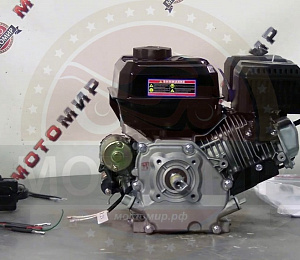 Двигатель LIFAN  8.5 л.с. KP230 (вых. вал d20 мм) ЭЛ.СТАРТЕР, с катушкой освещения 12В 7А 84Вт