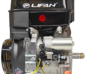 Двигатель LIFAN 25 л.с. KP 520E  ЭЛ.СТАРТЕР с катушкой освещения 12В 18А 216Вт