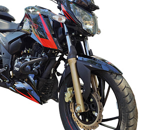 Мотоцикл TVS APACHE RTR 200 4V (Индия) (4х клапанный двигатель, 21 лс.)
