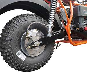 Мотоцикл СПРИНТ 8R-LE-8" на редукторе, колеса 8” (20х7-8’’), LIFAN KP230ER, фара, электростартер