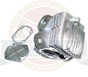 Головка цилиндра "Альфа, Zodiak" в сборе 50 мм (100 см3) (клапана, распр., коромысло и т.д.)