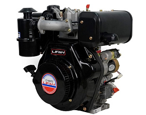 Двигатель LIFAN 10 л.с. С186FD дизельный (вал d25 мм) руч /эл. старт