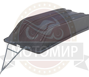 Сани волокуши снегоходные 1450 с накладками, демпфером (1500х710х260)
