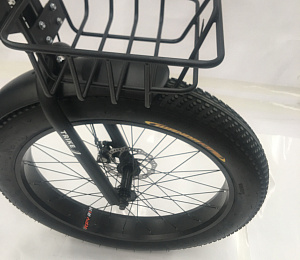 Велосипед 26"х4,0" 3-х колесный грузовой ФЭТБАЙК DELTA FAT TRIKE (из 2х коробок ) (см. ЗИП)